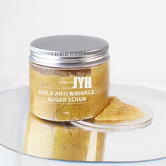 oro di 210g 24K che esfolia approvazione dei prodotti di cura di pelle dell'OEM di Sugar Body Scrub GMPC