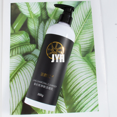 la testa nera dei prodotti dello Skincare degli uomini della pulitrice della schiuma del carbone 350g rimuove