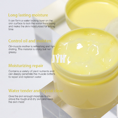 Pelle di Vera Facial Banana Cream Organic dell'aloe che imbianca la crema di fronte lenitiva d'idratazione