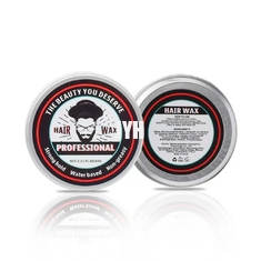 60 g/pz Mens Cream Pomade Medium Hold Cera per acconciature per capelli a base d'acqua per tutto il giorno