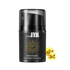 Natural Skin Men Protezione solare facciale impermeabile Spf50+ Pa+++ Isolamento solare non sbiancante Protezione solare