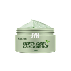 Etichetta privata di Clay Mud Facial Clay Mask del tè verde organico su ordinazione