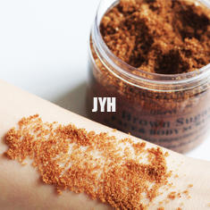Cosmetici Brown organico d'imbiancatura esfoliante naturale Sugar Salt Body Scrubs del ODM Bodycare