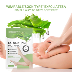 Aloe esfoliante e d'idratazione Vera Foot Mask For Rejuvenating