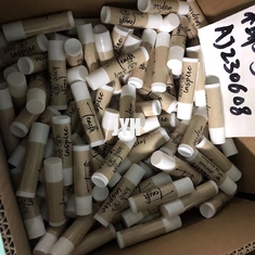 Lo SPF ricco 15 della menta di labbro dell'umidità organica adulta del balsamo protegge le labbra dai raggi di UVA UVB