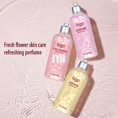 300ml Prodotti per la cura della pelle OEM Petal Perfume Pulizzante Idratante Gel per doccia