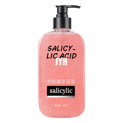 Sciampo acido salicilico di bellezza dell'OEM del gel della doccia dell'acne del lavaggio del corpo di GMPC anti