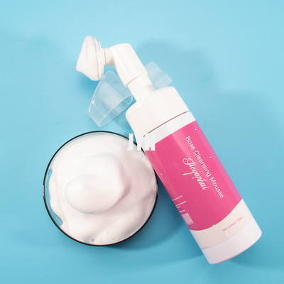 Lavaggio facciale di schiumatura del fronte del dispositivo di rimozione di comedone della pulitrice dell'OEM Skincare 120ml