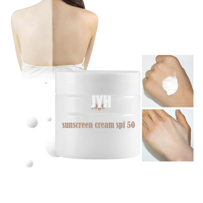 Protezione solare dei cosmetici PA+++ di trucco del fronte della crema dello schermo di Sun di Spf 50