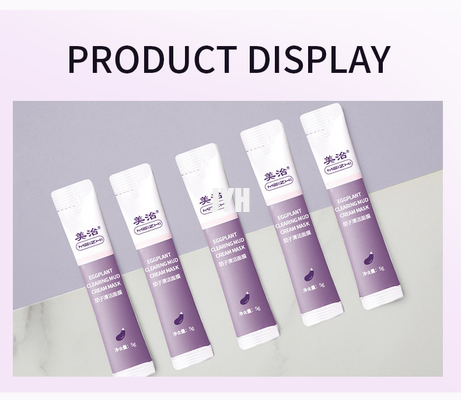 Melanzana porpora che purifica Clay Mask 5ml/striscia 300g/barattolo