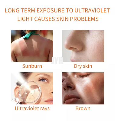Protezione solare impermeabile Spf50+ di Sunblock/imbiancatura corpo di Pa+++