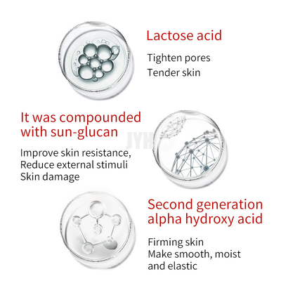 il siero acido Lactobionic del siero GMPC del fronte dell'essenza 30ml restringe i pori