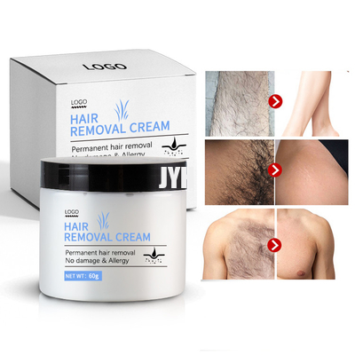 Paraben crema dei cosmetici di Bodycare di depilazione delicata del corpo libero
