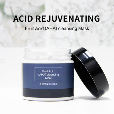 Rimozione del comedone dell'acne dell'argilla dell'argilla della frutta della mora della maschera facciale dell'argilla dell'OEM 300G