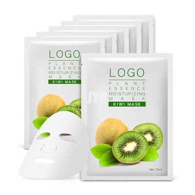 maschera d'idratazione dello strato 25ml che imbianca il cosmetico Kiwi Facial Mask organico di bellezza