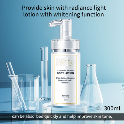 corpo del glutatione dei cosmetici di 300ml Bodycare che imbianca incandescenza acida ialuronica della crema di massaggio di candeggio