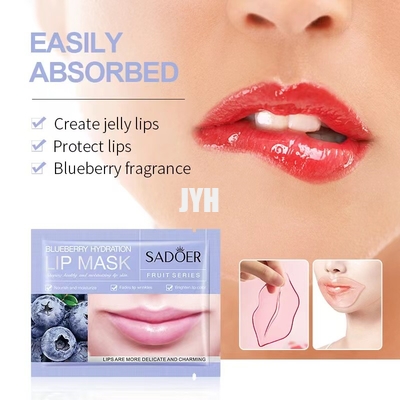 Il collagene Crystal Pink Lip Care Gel maschera per l'idratazione della grinza anti consolida le labbra degli idrati
