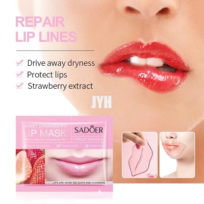 Il collagene Crystal Pink Lip Care Gel maschera per l'idratazione della grinza anti consolida le labbra degli idrati