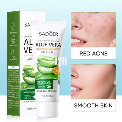 40g aloe organico Vera Gel Deeply Hydrating Skin che nutrisce dopo la cura di pelle di Sun