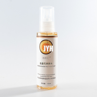 Toner facciale organico naturale della pelle del toner che imbianca il toner facciale 100ml della calendula