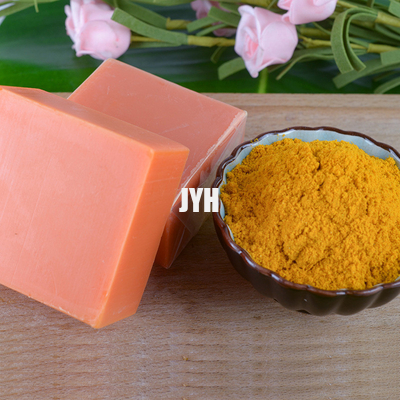Il sapone di pulizia del corpo del sapone dell'olio essenziale della curcuma migliora il salone e la stazione termale di bellezza del punto scuro