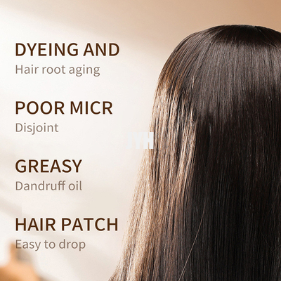 i cosmetici struttura umida e morbida di Ginger Extract Nutrition Hair Care di 10g Bodycare migliorano la maschera biforcata asciutta dei capelli