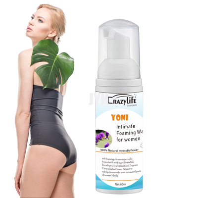 Il lavaggio di schiumatura intimo femminile 60ML equilibra le donne Vaginal Health pH