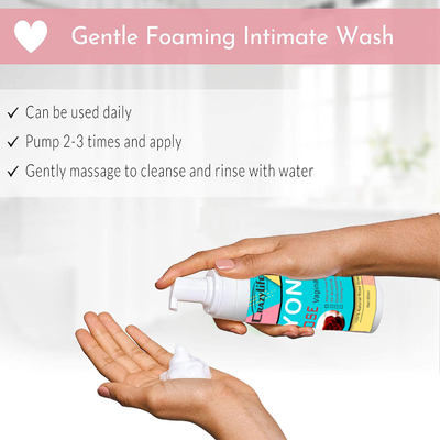 I prodotti di cura di pelle dell'OEM 60ML sterilizzano il pH hanno equilibrato il lavaggio intimo femminile di pulizia quotidiano di cura