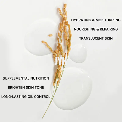 Il toner organico naturale Niacinamide di cura di pelle emette luce il tono GMPC del fronte dell'acqua del riso dell'essenza