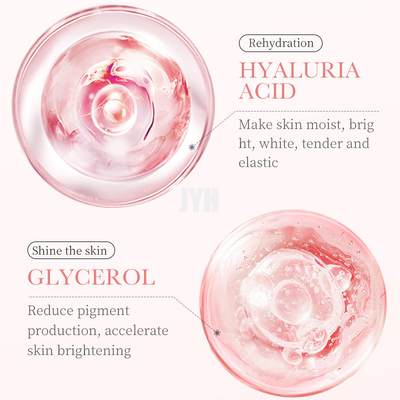 Pelle d'illuminazione crema di Rose Hyaluronic Acid Moisturizer Facial che stringe crema 50g