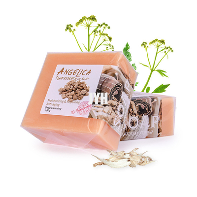 Saponetta di pulizia della pianta dei cosmetici di MSDS Bodycare dell'aloe del bagno naturale di Vera Honey Milk Goat Face Body