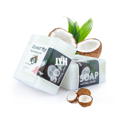 Saponetta di pulizia della pianta dei cosmetici di MSDS Bodycare dell'aloe del bagno naturale di Vera Honey Milk Goat Face Body