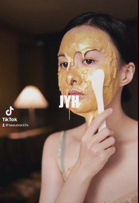 il professionista antinvecchiamento Clay Mask Powder 24k dell'oro facciale di 100g pela Jelly Facial Mask