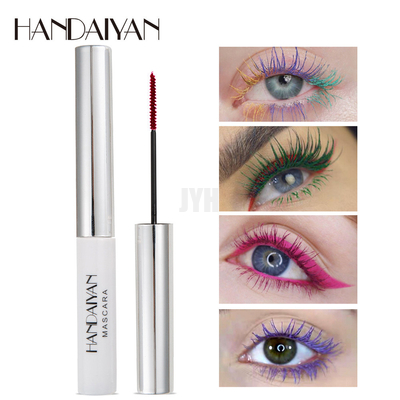 12 colori impermeabilizzano la mascara che colorata incantare variopinto duraturo per le donne osserva il trucco