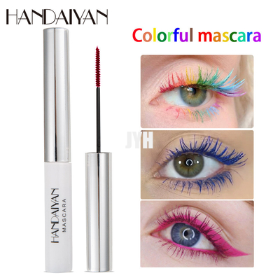 12 colori impermeabilizzano la mascara che colorata incantare variopinto duraturo per le donne osserva il trucco