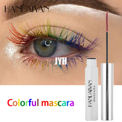 12 colori impermeabilizzano la mascara che colorata incantare variopinto duraturo per le donne osserva il trucco