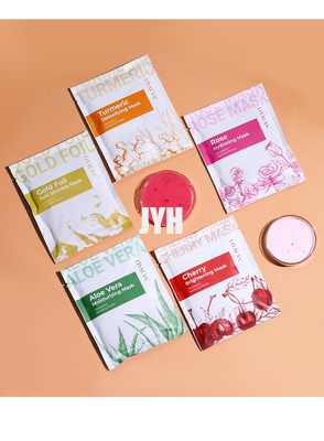 polvere facciale della maschera di Rose Hyaluronic Acid Hydro Jelly della stazione termale dei prodotti di cura di pelle dell'OEM 100G DIY