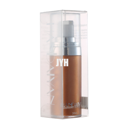 fondamento liquido crema di Glow Glistening Makeup del fronte 20ml e della lampadina di Bronzer dell'evidenziatore di Luminizer del corpo