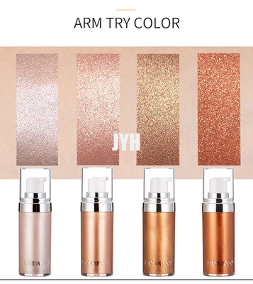 fondamento liquido crema di Glow Glistening Makeup del fronte 20ml e della lampadina di Bronzer dell'evidenziatore di Luminizer del corpo