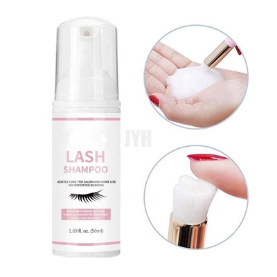 pulitrice Lash Shampoo Lash Foam Cleanser di estensione del ciglio del vegano 60ml