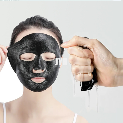 Controllo libero dell'olio di Logo Charcoal Black Sheet Mask del Paraben su ordinazione dei cosmetici