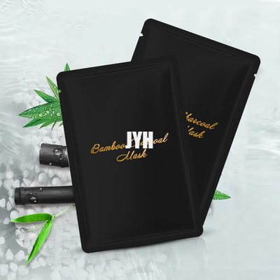 Controllo libero dell'olio di Logo Charcoal Black Sheet Mask del Paraben su ordinazione dei cosmetici