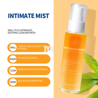 Foschia femminile naturale di cura dell'equilibrio pH dei prodotti di cura di pelle dell'OEM 100ML per Itching le aree intime