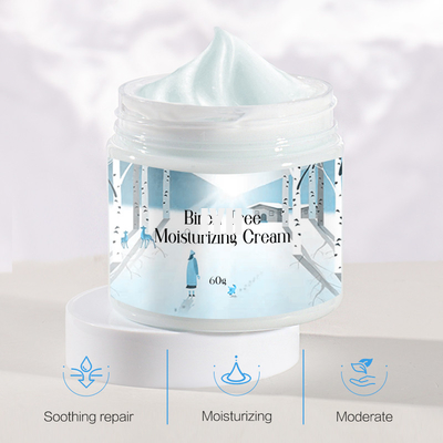 Crema facciale acida ialuronica dell'idratante organico per tutti i tipi 50ml della pelle