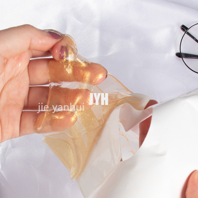 Maschera di protezione pura coreana del gel del collagene di bellezza dell'alga dell'oro 24k della maschera di protezione dell'idrogel dello strato