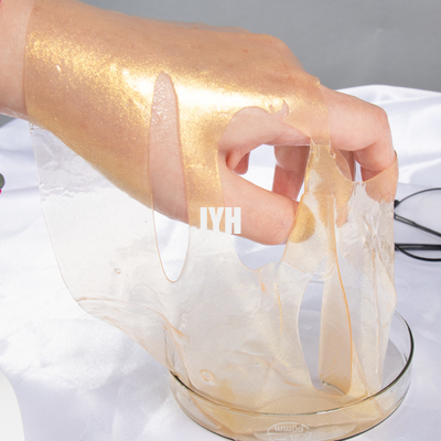 Maschera di protezione pura coreana del gel del collagene di bellezza dell'alga dell'oro 24k della maschera di protezione dell'idrogel dello strato