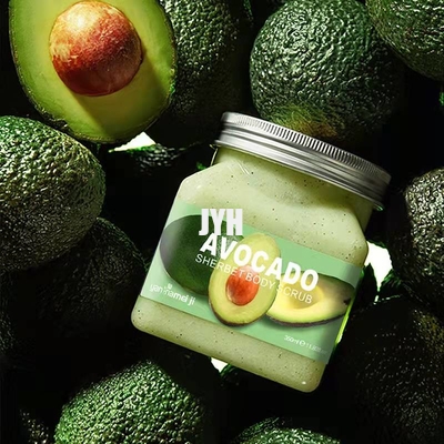 L'ente facciale dell'avocado del ODM sfrega l'idratazione di pulizia profonda organica di Exfoliante