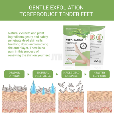 Aloe esfoliante e d'idratazione Vera Foot Mask For Rejuvenating