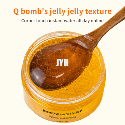 OEM/ODM Organic Curcuma Vitamina C Raffinazione dei pori Maschera facciale schiarente