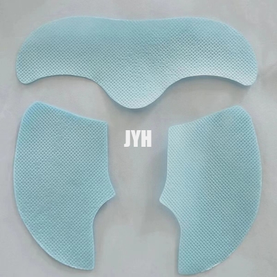 3 Pz / borsa Maschera idratante in tessuto 99,86% Collagene Maschera solubile in acqua a spruzzo di pellicola di collagene a rapida dissoluzione